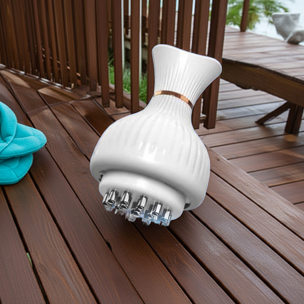 Household meridians brush whole body rub abdomen slimming belly electric meridians brush five lines meridians dredging trument heating trument SHOP