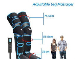 Leg Massager with Knee Heating and Air Compression Therapy for Enhanced Leg Wellness