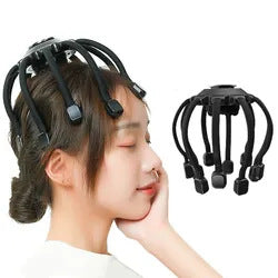 New electric Octopus head massager Rechargeable Bluetooth relaxing head massager Claw massager